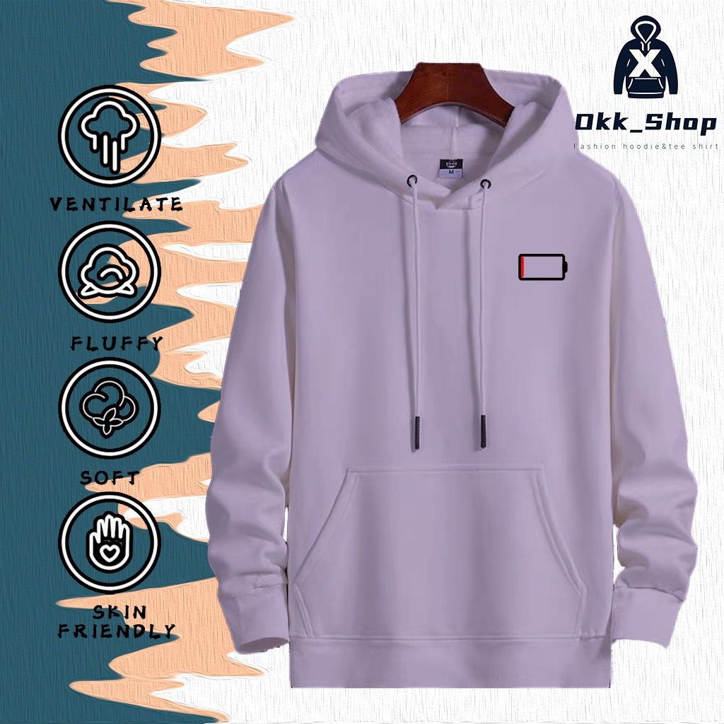 Okk_Hoodie jacket for men Not enough power design Korean style jacket unisex jacket for men&women - Image 5