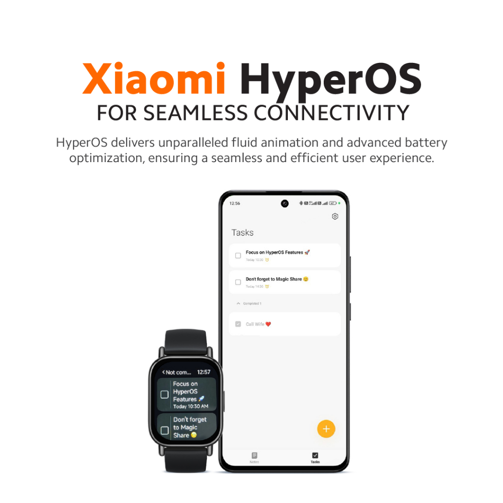 [1 Year Warranty] Xiaomi Redmi Watch 5 Lite 1.96 "AMOLED Display GPS Noise Cancellation Call GNSS - Image 5