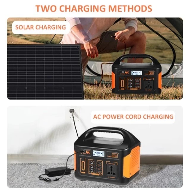 Power station 220v 300w power station multi-function portable big capacity solar generator station - Image 6