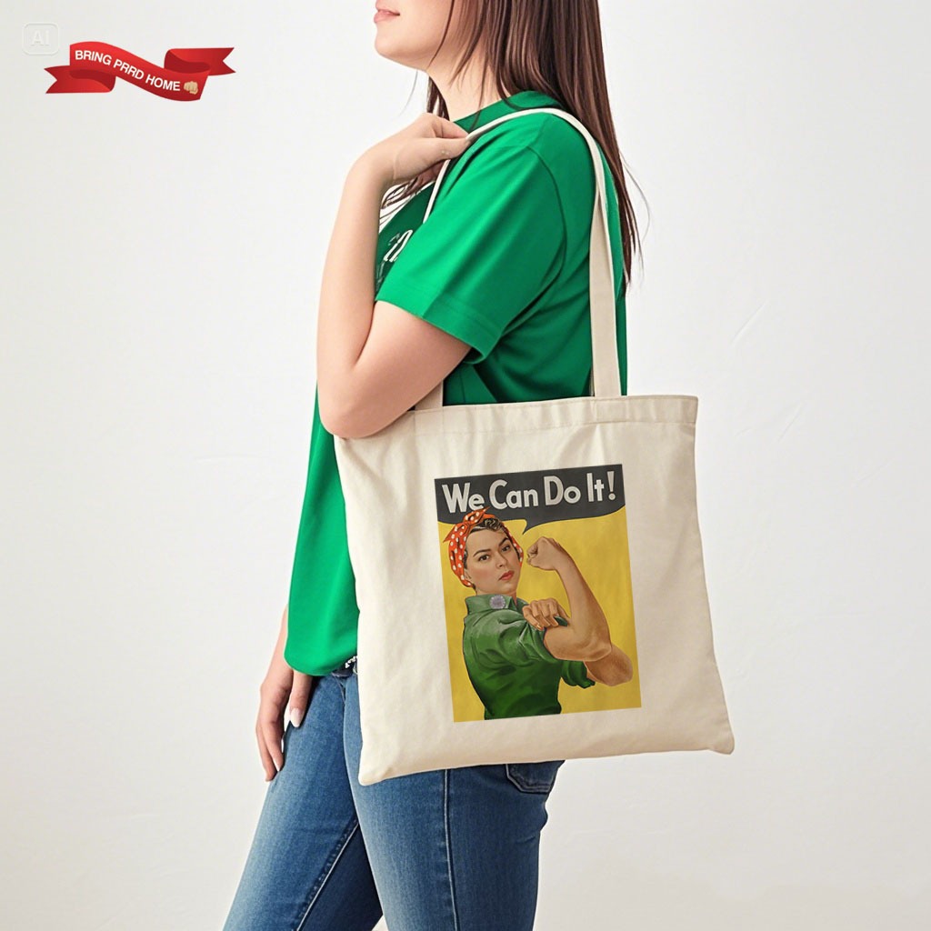 Stylish PRRD Canvas Bag D30 Graphic Print Bag - Image 6