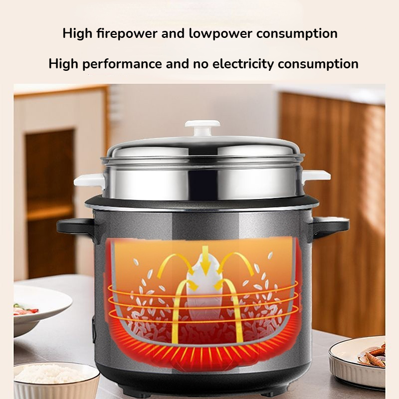 【Buy 1 get 1 free】Premium Rice Cooker Standard Large Capacity 2L Non Sticky Pot Multifuncional Home - Image 3