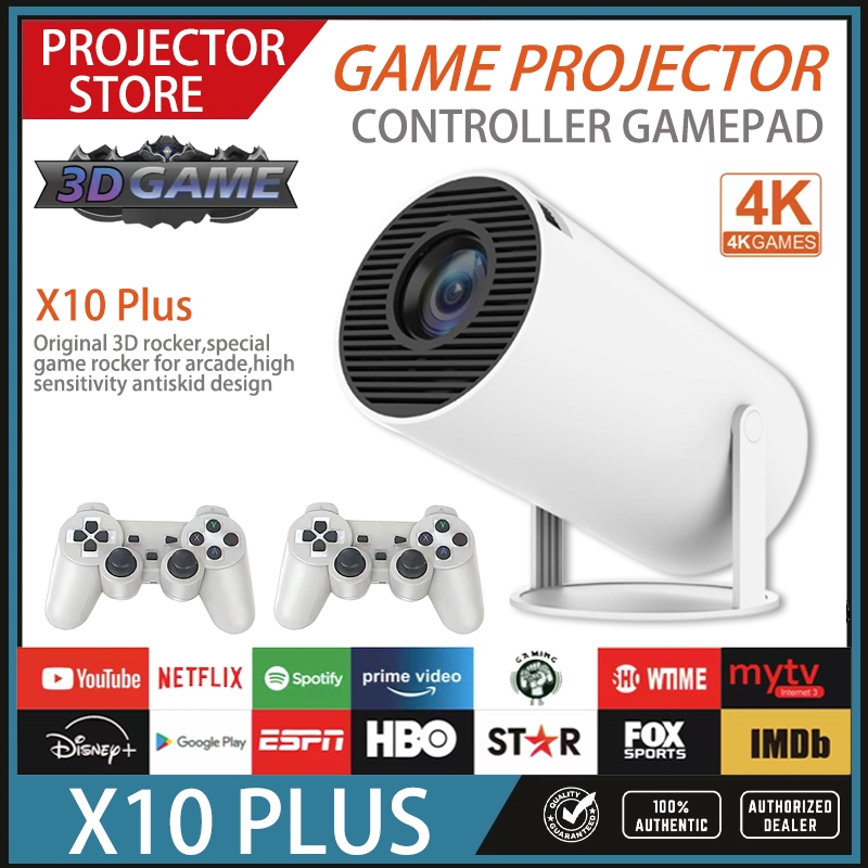 HY300 Smart Projector UHD Portable Mini WiFi Bluetooth Android Connectable 4K - Image 2