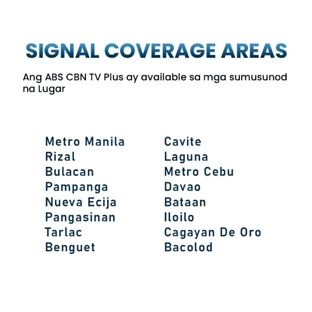 ABS-CBN Orginal TV PLUS [Complete Set] Digital TV Converter Box TV Receiver For TV - Image 3