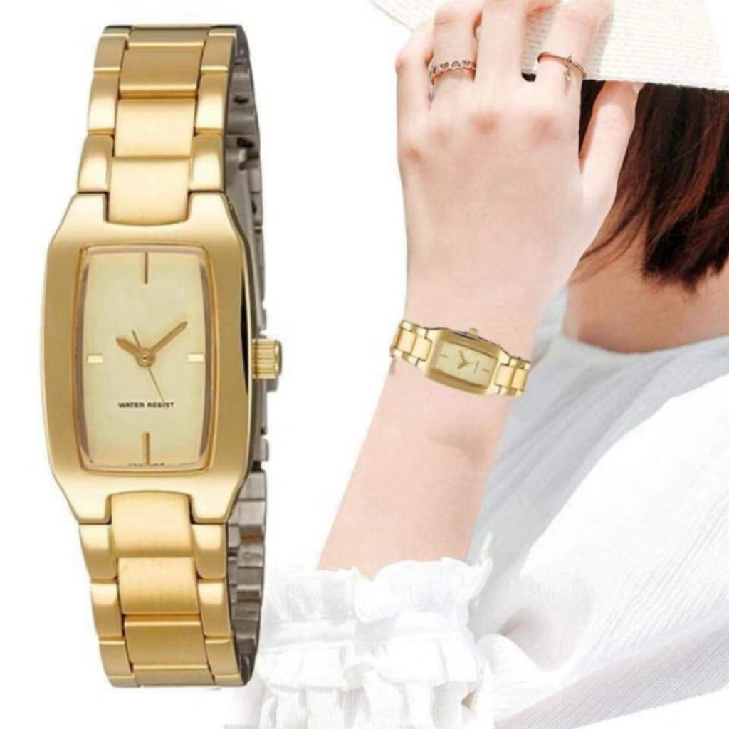 [jden] fashion steel analog watch unisex relo - Image 2