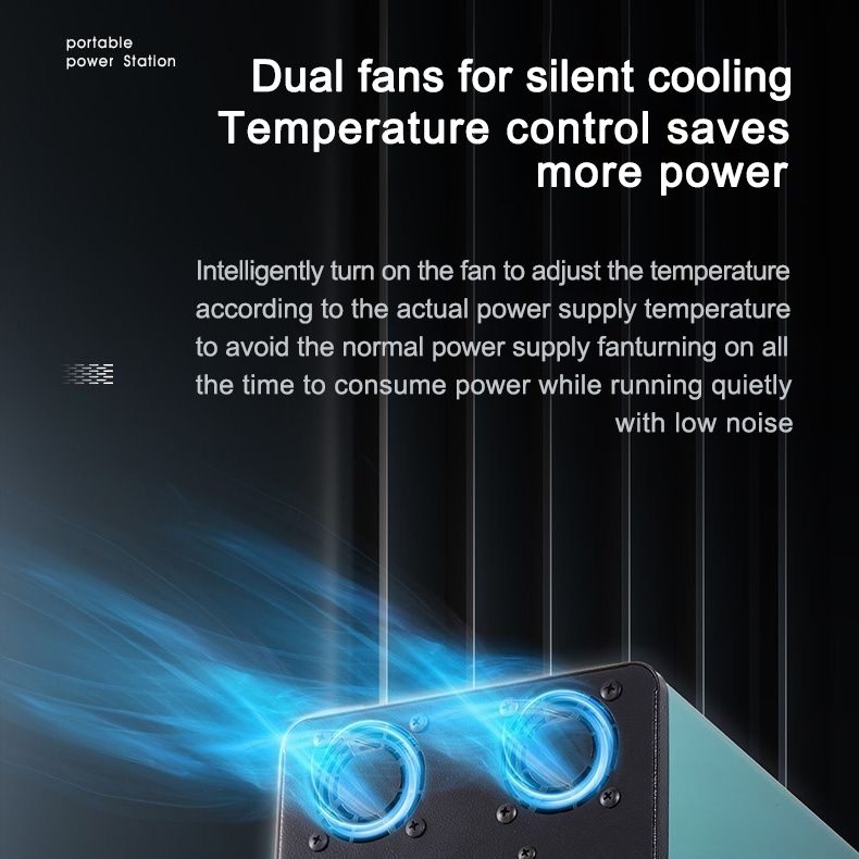 EXPOSE 1000W 988000mAh Solar Power Station 1000W 650W 300W Portable solar generator station - Image 2