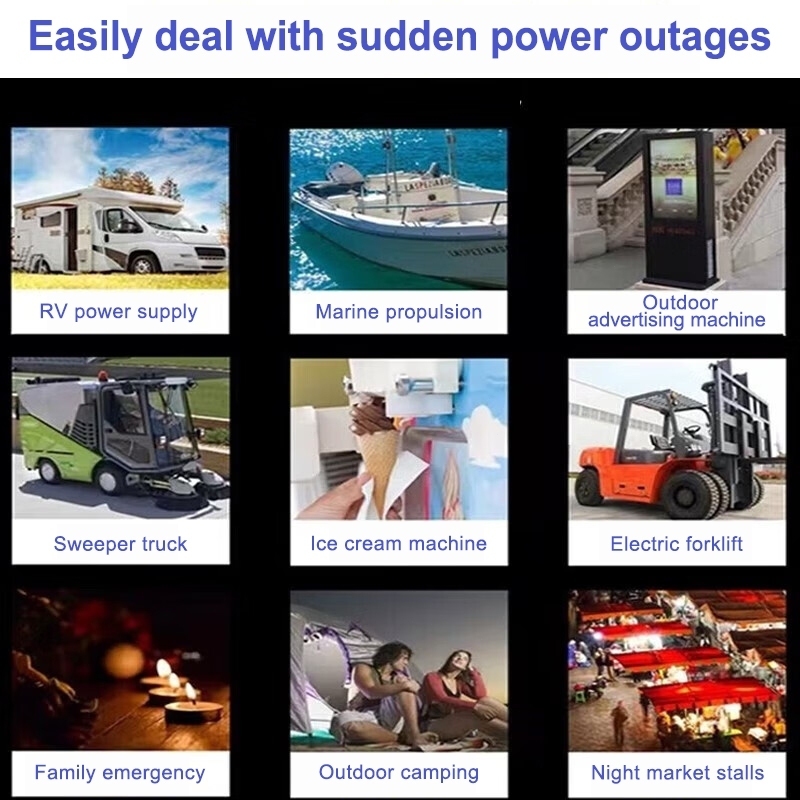 EXPOSE 1000W 988000mAh Solar Power Station 1000W 650W 300W Portable solar generator station - Image 4