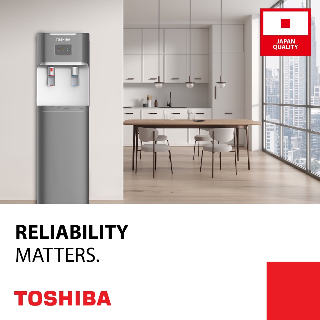 Toshiba Water Dispenser Bottom Load with UV Sterilization - Image 3
