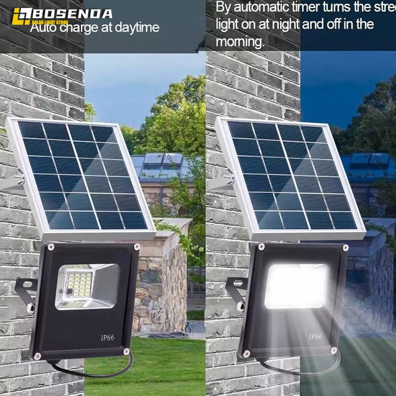 150000W BUY1 TAKE1 Solar Light Outdoor Waterproof LED Solar Floodlights Street Lamp With solar panel - Image 2