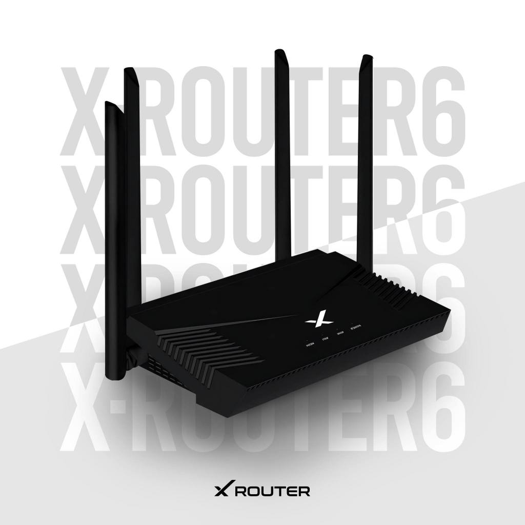 X-ROUTER 6 (HOME ESSENTIAL ROUTER, ANTI-LAG, ANTI-TETHERING, REMOTE ACCESS, DUAL WAN AND MORE)