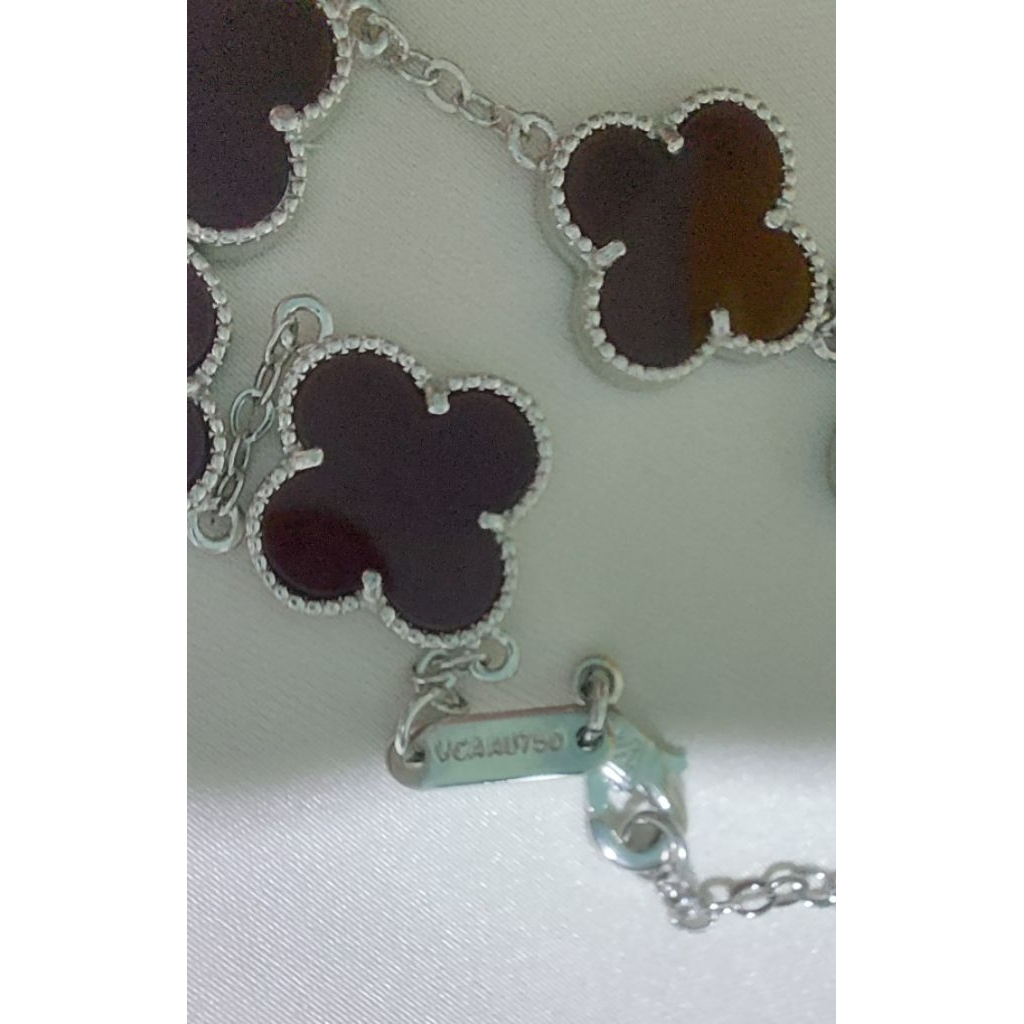 Clover leaf Maroon VC@ Bracelet product photo 3