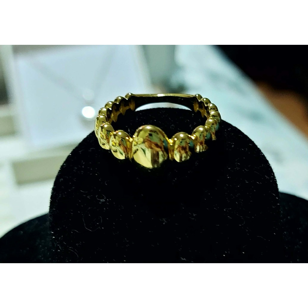 Croissant Style Ring – Yellow Gold (Size 9) product photo 2