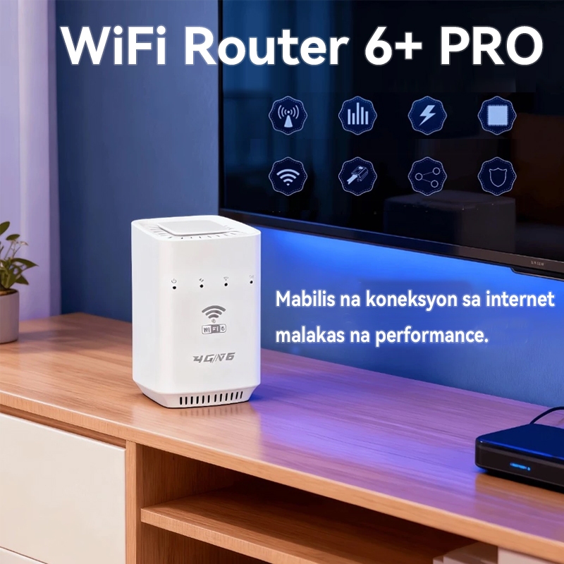 YAMY WIFI6 Router with sim slot Speed Router 1000 Mbps Supports 4G/5G Compatible with all SIM cards - Image 4