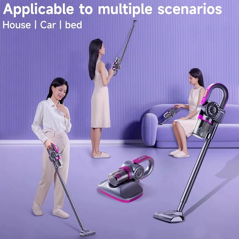TOSHIBA Cordless Vacuum Cleaner 168000Pa Suction UV Mite Removal Brushless Motor 8in1 — view 4