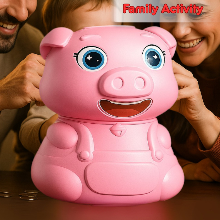 Japan Osaka Bear Piggy Big Coin Piggy Bank Durable for Children Saving Money Alkansya Laruan - Image 4
