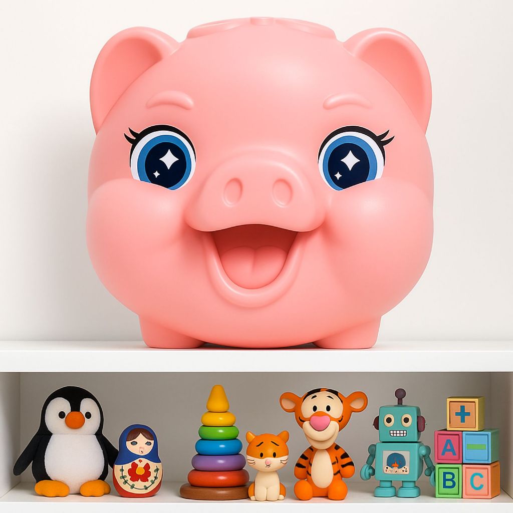 Japan Osaka Large Capacity Piggy Bank Alkansya Durable Money Savings Coin Bank Toy for Kids Gift - Image 3
