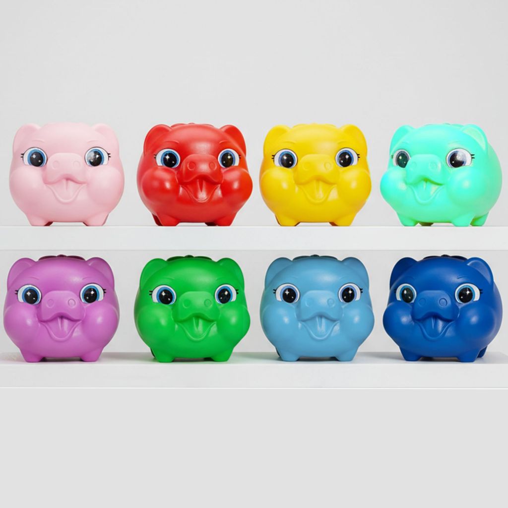 Osaka Oversized Alkansya Piggy Bank for Kids and Adults Ipon Challenge Coin Saving Durable Toy - Image 4
