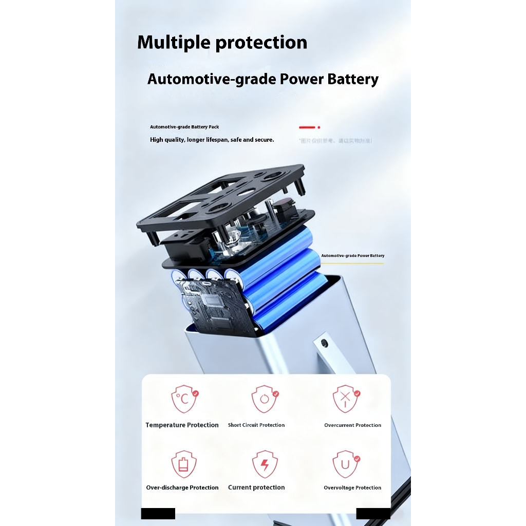 Outdoor Portable Mobile Power Supply - High - Capacity, Multi - functional for Camping & Outdoor Act - Image 4