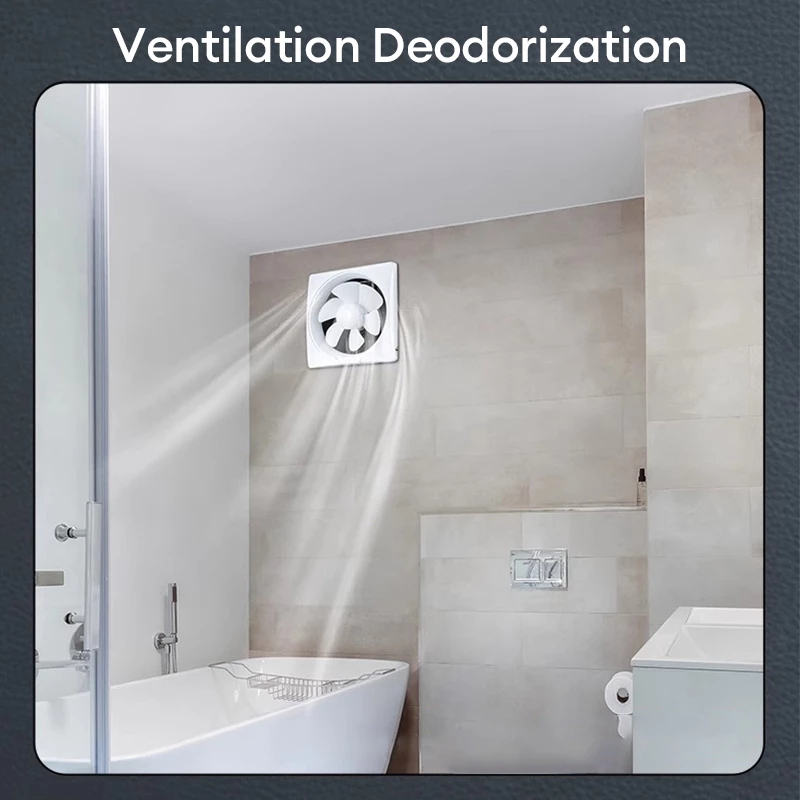 OOKAS Strong Wind Quiet Exhaust Fan Ceiling Standard Wall Household For Kitchen,Room,Bathroom Fan - Image 5