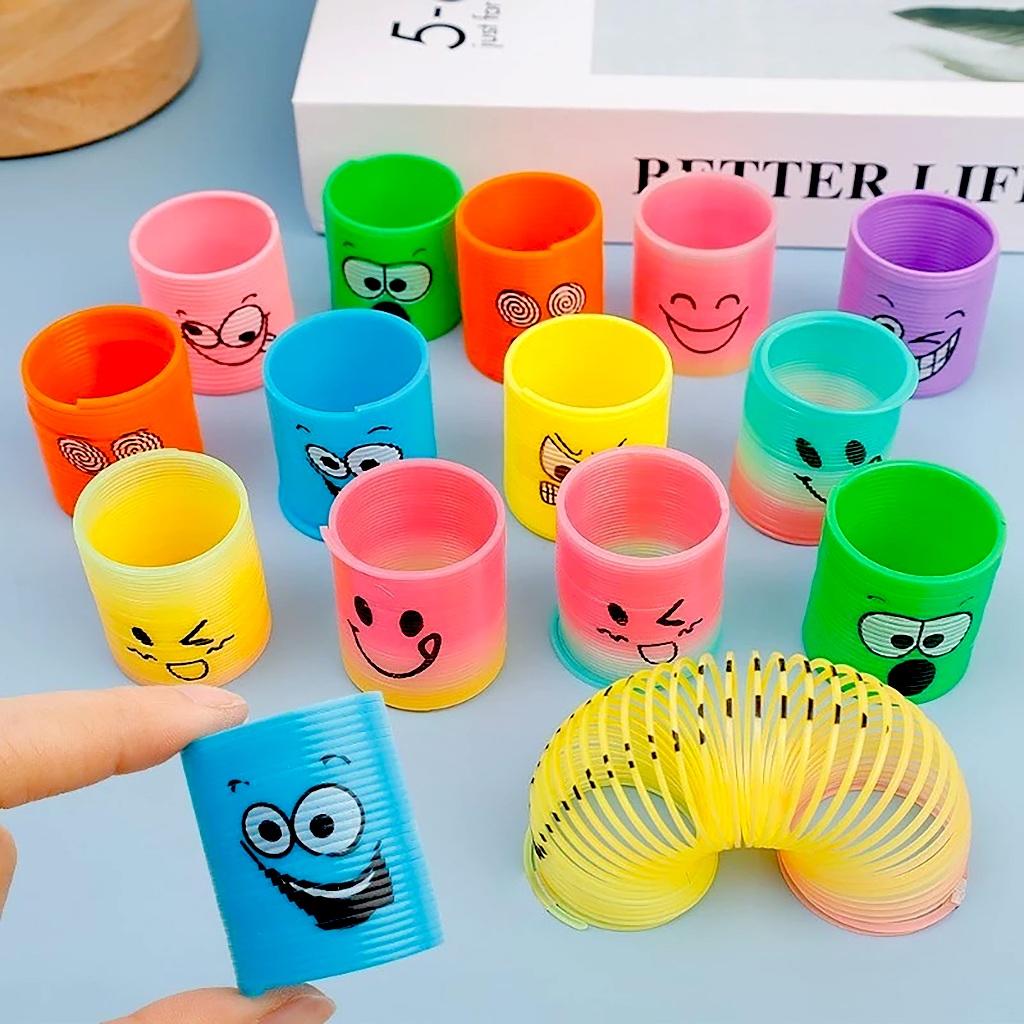 30Pcs Party Gift Rainbow Smile Magic Spring Pack for Party Gift-Loot bag Filler - Image 4