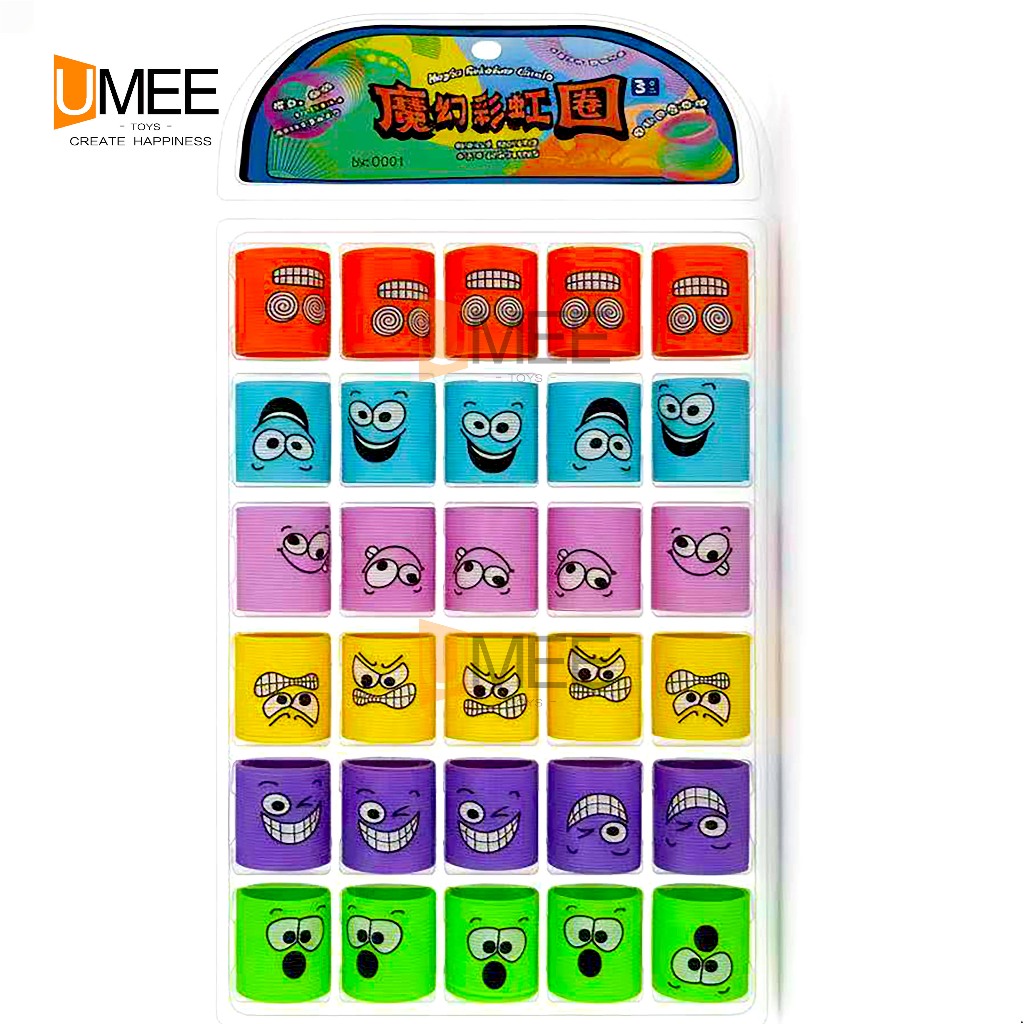 30Pcs Party Gift Rainbow Smile Magic Spring Pack for Party Gift-Loot bag Filler - Image 3