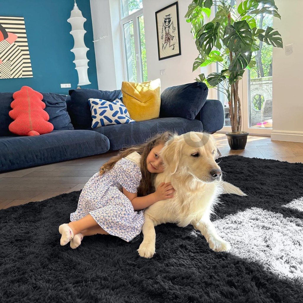 IMUTO Colorful Carpet Living Room Carpet Bedroom/Livingroom Rug Soft＆Comfortable Antislip Floor Mat - Image 6