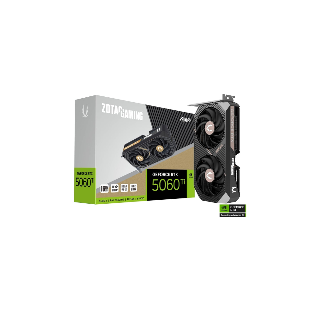 Zotac NVIDIA® GeForce RTX™5060TI AMP 16GB GDDR7 GPU (ZT-B50620F-10M) - Image 3