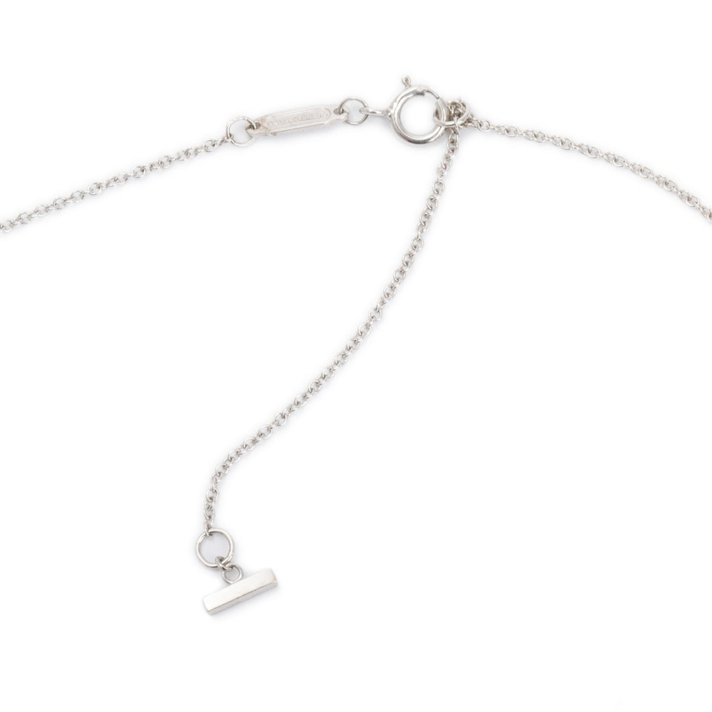 Elegant Curved Bar Smile Pendant Necklace | Diamond Accents | Adjustable Length product photo 3