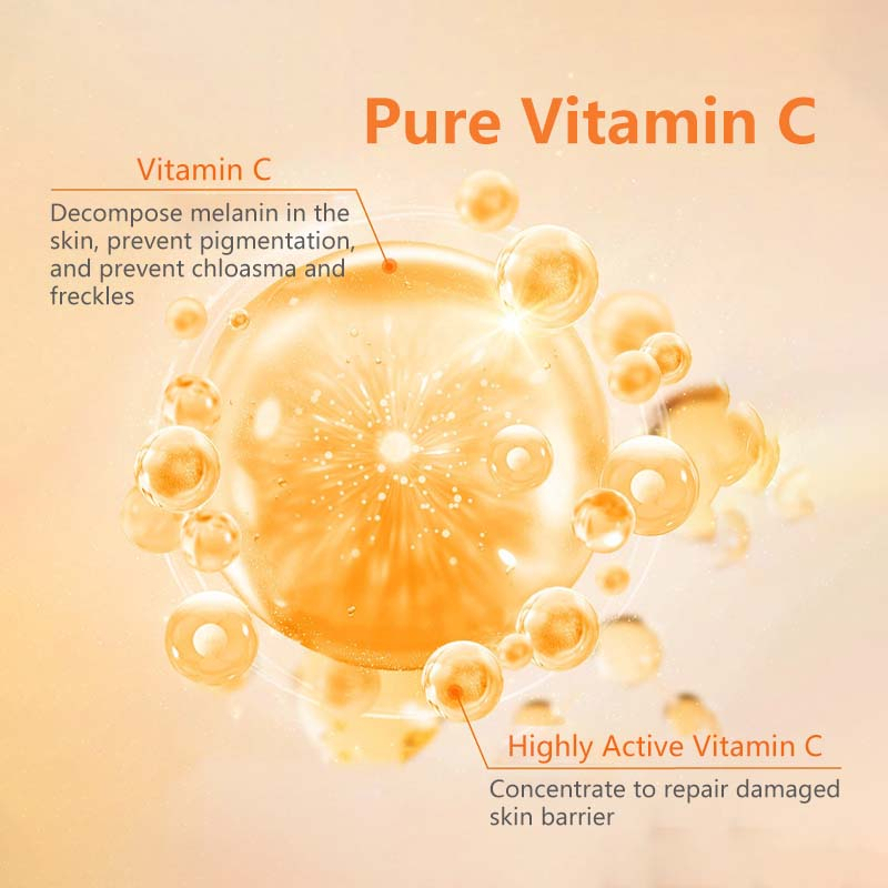 Five vitamin C tone up cream Supplement Cream Lazy Cream Makeup Cream Moistuinre makeup cream 30g - Image 2