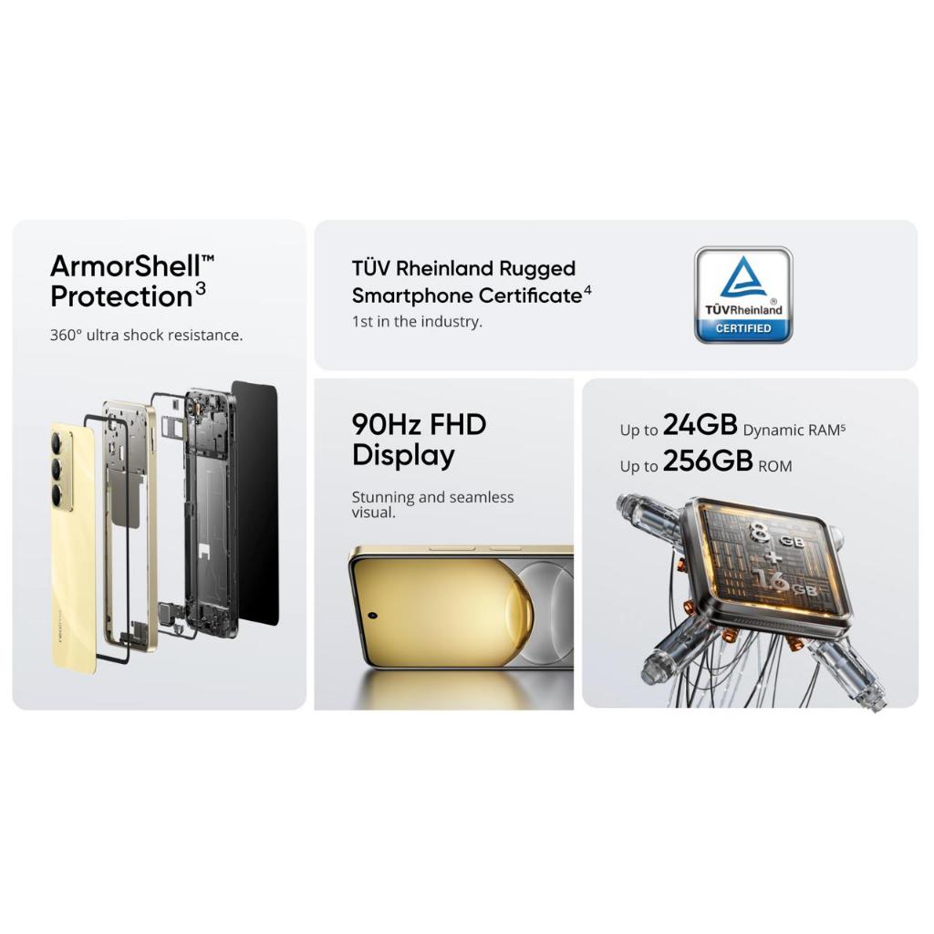 realme C75 5G｜8GB(+4GB) RAM+256GB ROM｜6.88″ FHD+ 120Hz Display｜MediaTek G92 Max｜6000mAh｜Dual Camera - Image 3