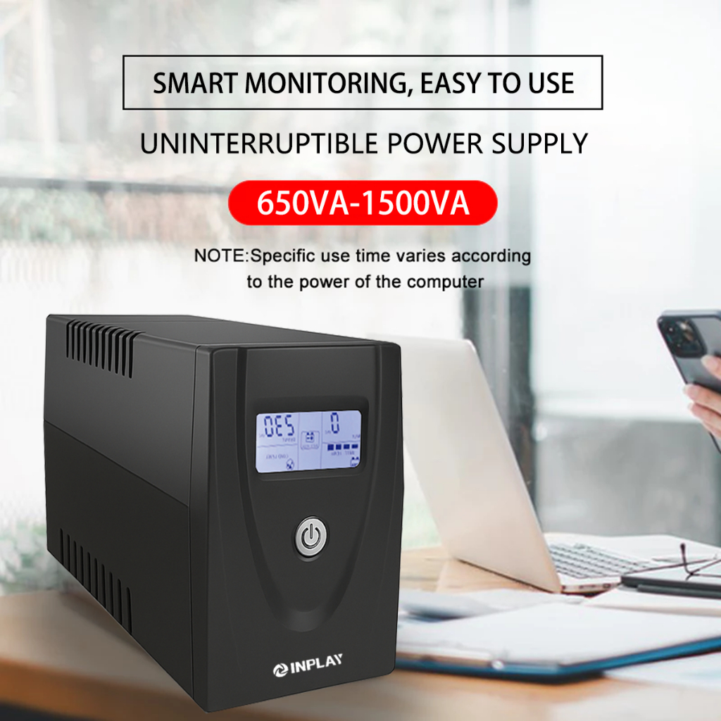 Inplay UPS 650VA 1000VA 2000VA 3000VA With AVR Uninterruptible Power Supply For PC Computer Laptop - Image 2