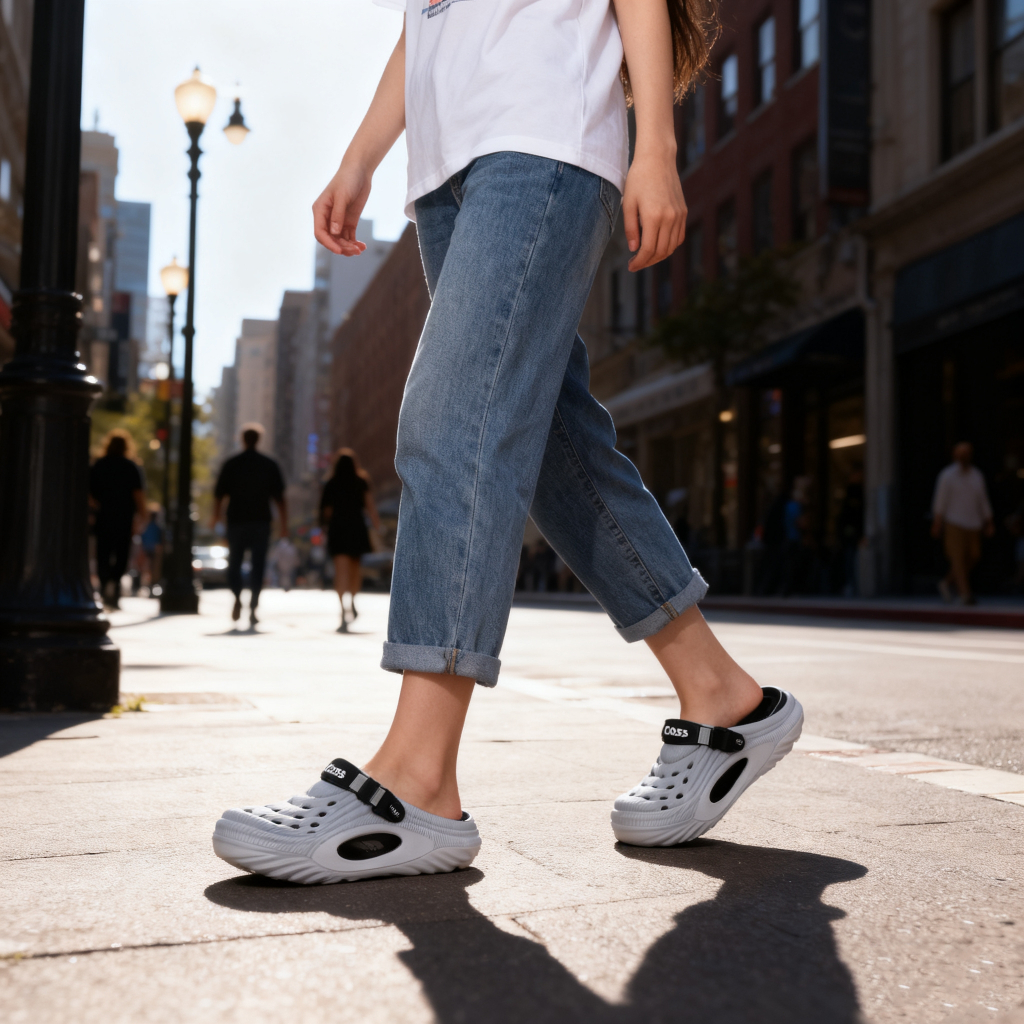 SANDAL Men's Trendy Non-Slip Thick Sole Elevator Shoes Outdoor Comfortable Slide Sneakers 40-44 - Image 7