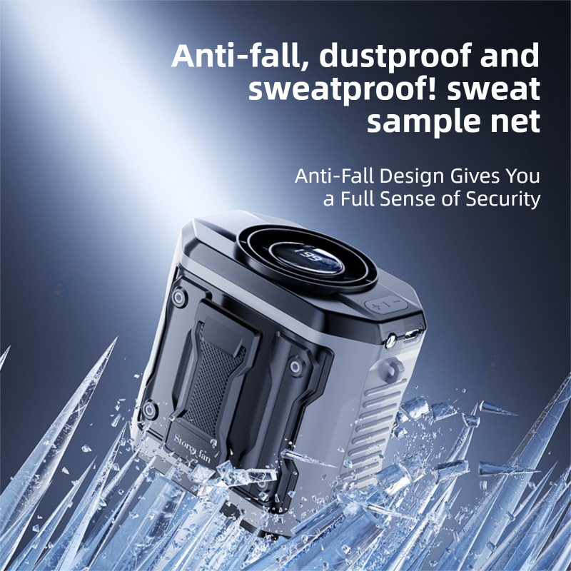 ZOLURA Y6 4-in-1 high speed multi-purpose Turbol waist fan 199 Levers with LED light and power bank - Image 2