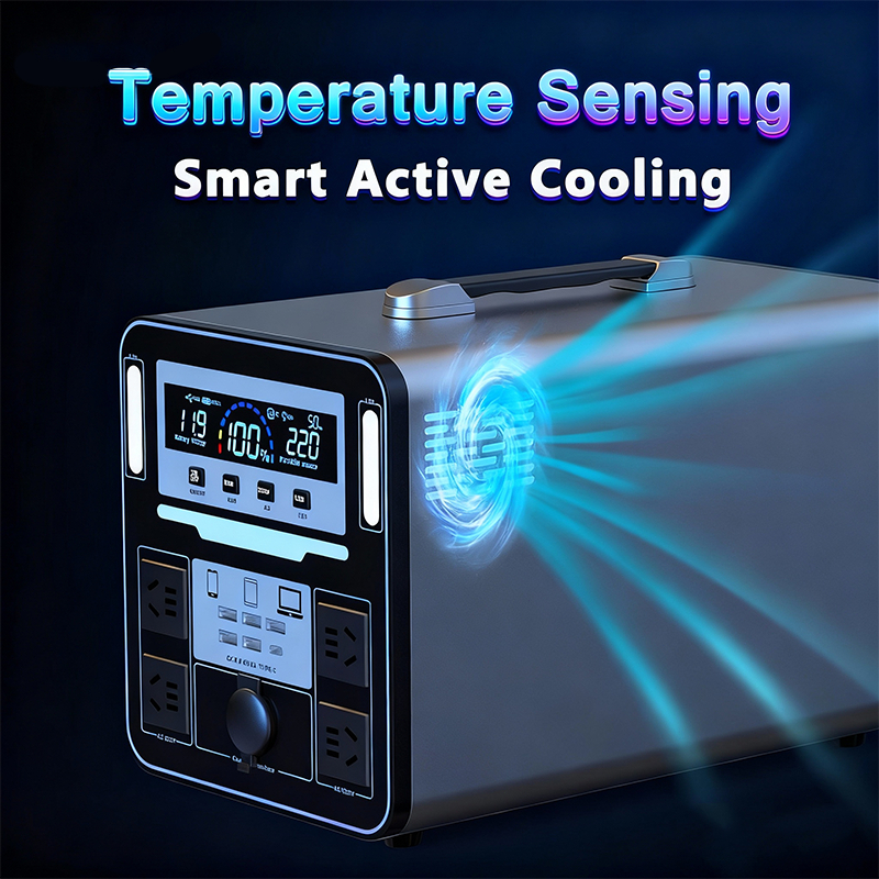 Power Station 1000W/220V With 45W Solar panel Portable 288000mAh Large Capacity Power Station — view 5