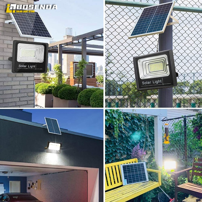 150000W BUY1 TAKE1 Solar Light Outdoor Waterproof LED Solar Floodlights Street Lamp With solar panel - Image 5