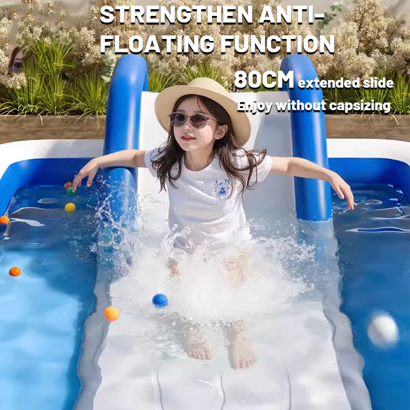 Inflatable Swimming Pool Kids Swimming Pool Baby Swimming Pool Family Size Swimming - Image 5