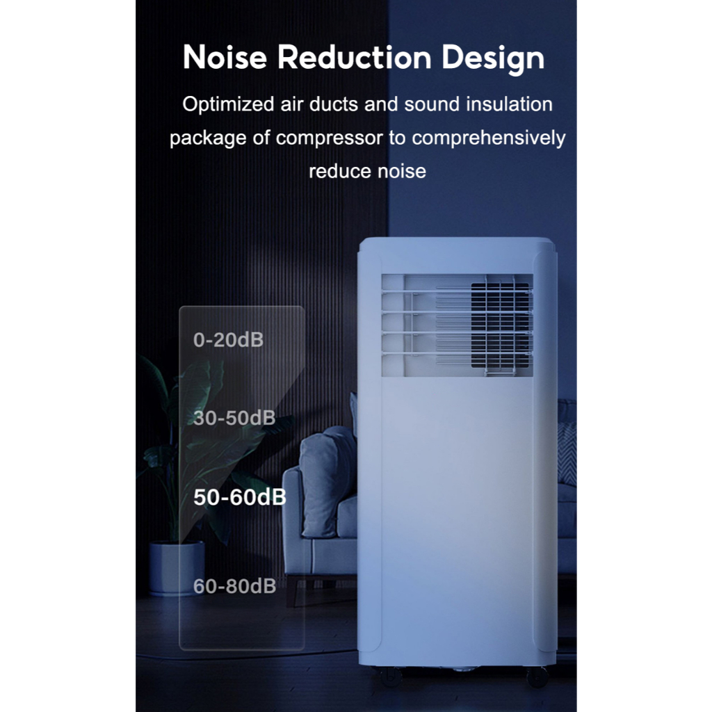 Tixx 2HP Aircon Intelligent Remote Control Household Portable Aircon - Image 8