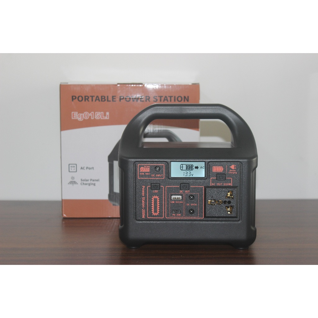 220V Power station Big capacity Power Bank portable Generator with Solar panel - Image 8