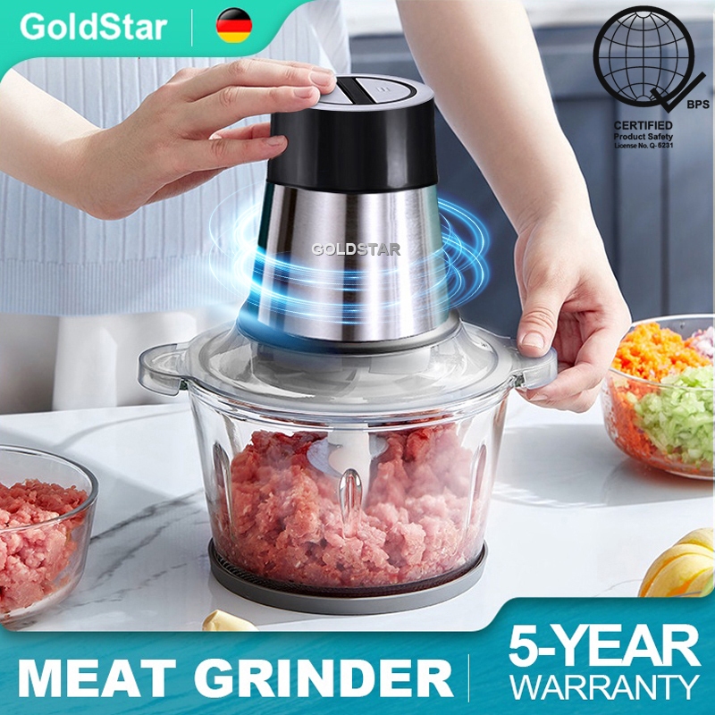 Gold Star Meat Grinder Food Processor Electric Heavy Duty MultiFunction Blender Baby Food Processor