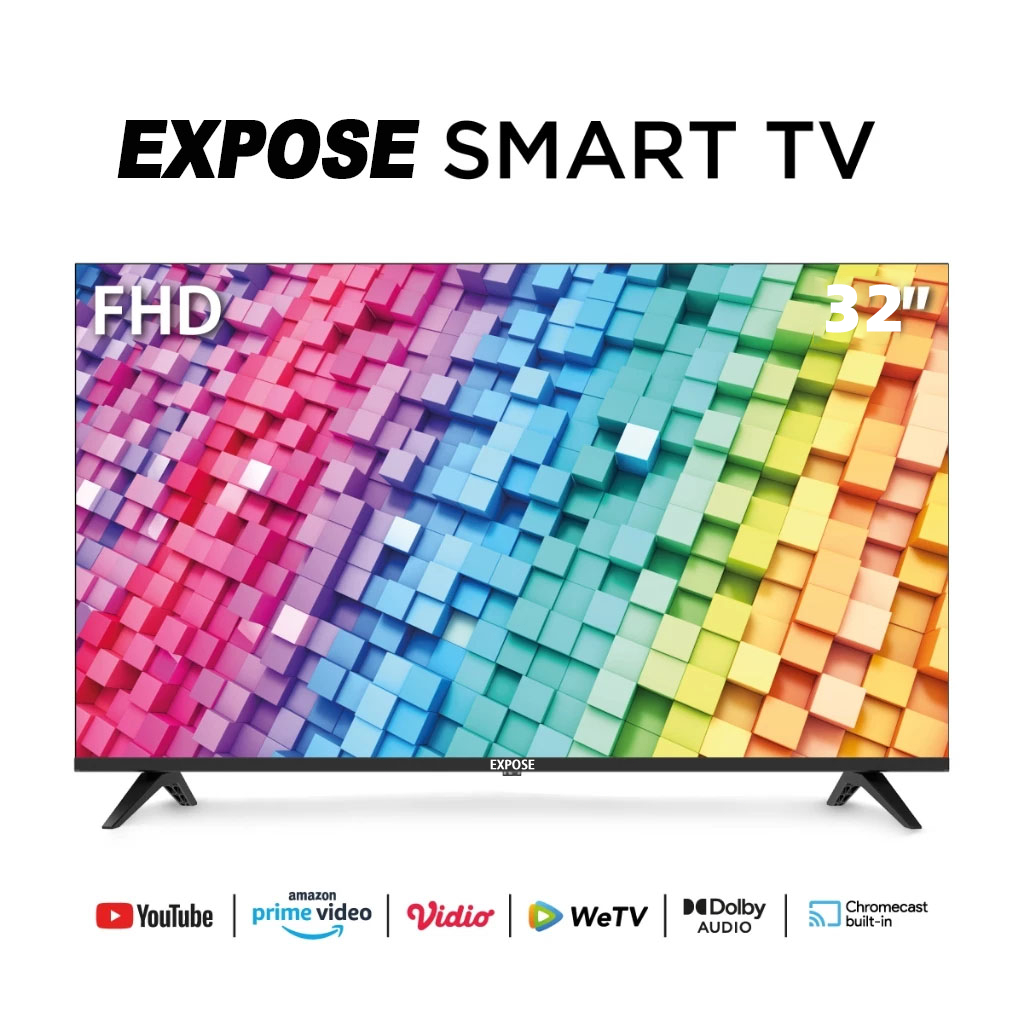 EXPOSE 32 Inch Smart TV  Android 12.0 Google 4K 19 24 LED 43 50 55 WiFi HD Bluetooth Flat SCREEN - Image 6