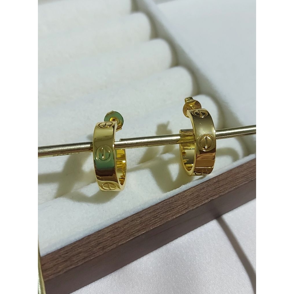 Classic Loop Stud Earrings product photo 2