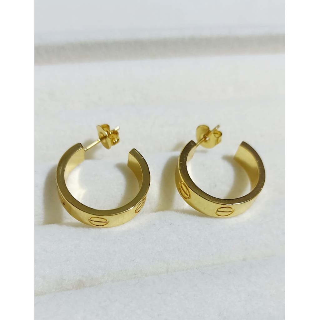 Classic Loop Stud Earrings product photo 4