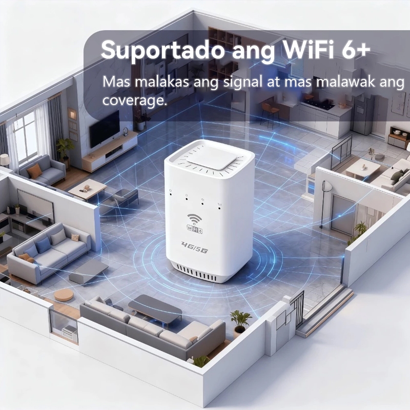 YAMY WIFI6 Router with sim slot Speed Router 1000 Mbps Supports 4G/5G Compatible with all SIM cards - Image 5