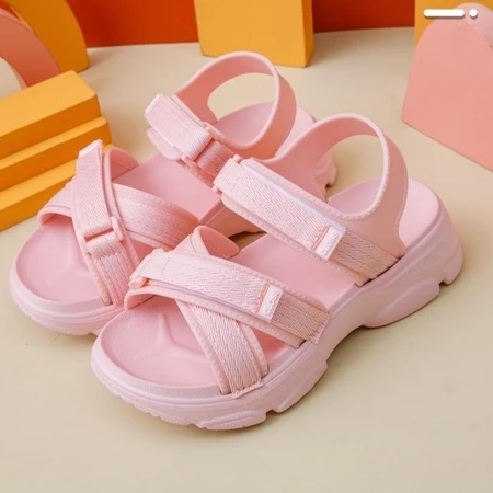 SLIPPERS Cute Strap Sandals For Kids Girls Kids Slipper For Girls Khaki Black 24-35 Free Shipping - Image 2