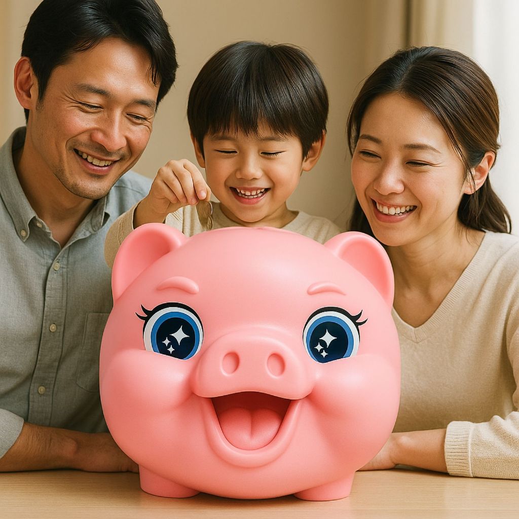 Osaka Oversized Alkansya Piggy Bank for Kids and Adults Ipon Challenge Coin Saving Durable Toy - Image 2