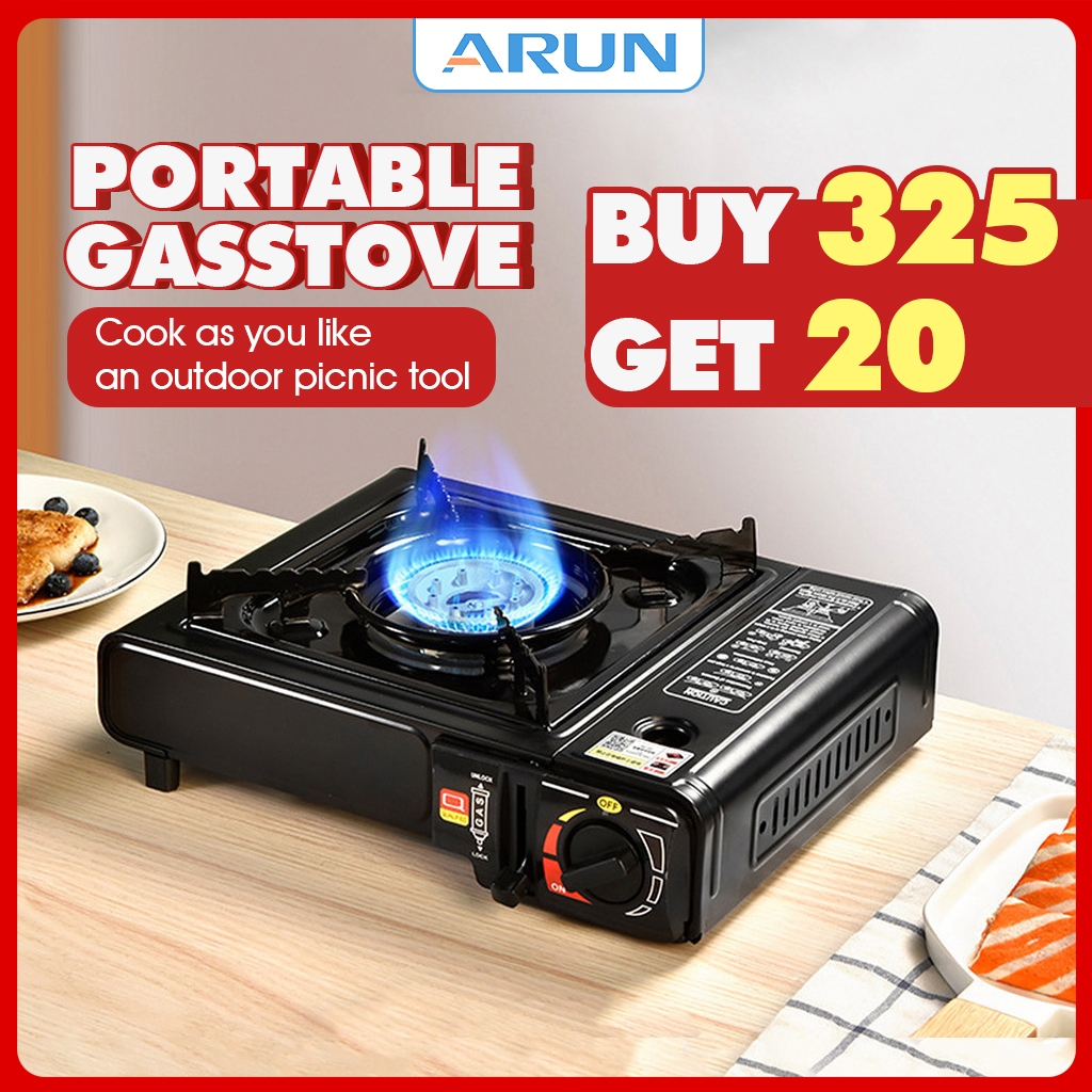 Portable Butane Gas Stove Mini Camping Outdoor Picnic Barbecue Safe Explosion-Proof