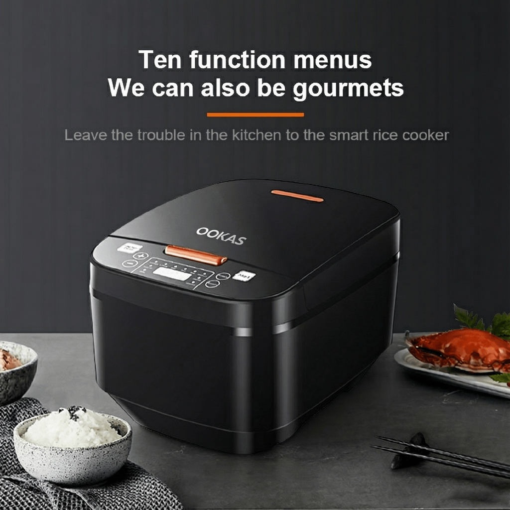 OOKAS Large Capacity Home Multifunctional Electric Rice Cooker 220v - Image 6