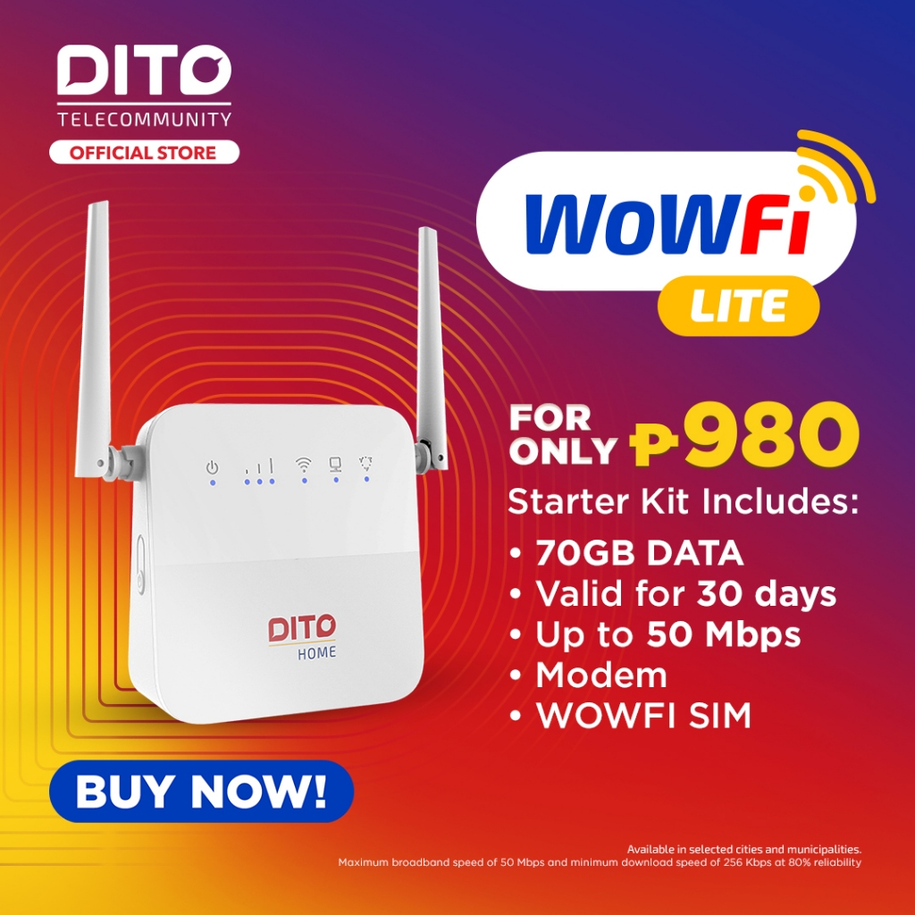 DITO Home WiFi Lite w/ 70GB Data - Image 5