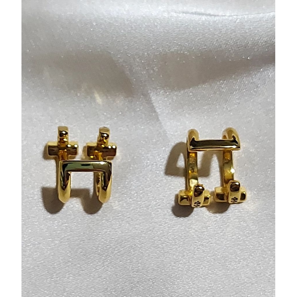 1pc Diamond Accent Ear Cuff | Yellow Gold Setting | Limited Edition product photo 4