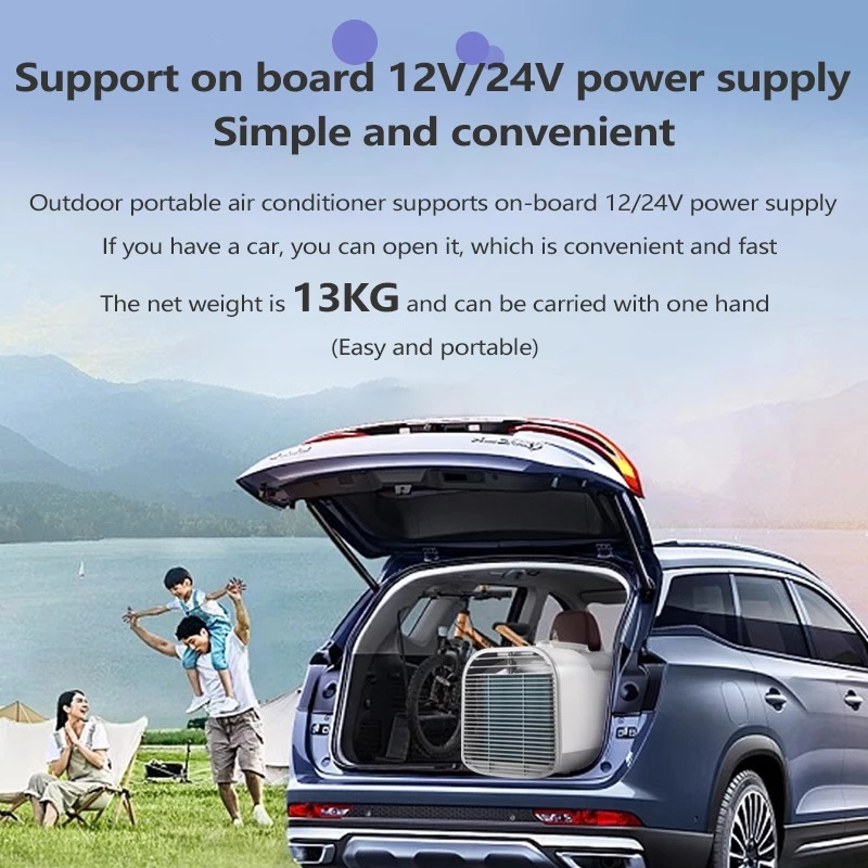 Tixx Portable Aircon 1.5P  Compressor Air Conditioner Air Cooler Aircon Inverter Outdoor CampingTent — view 7