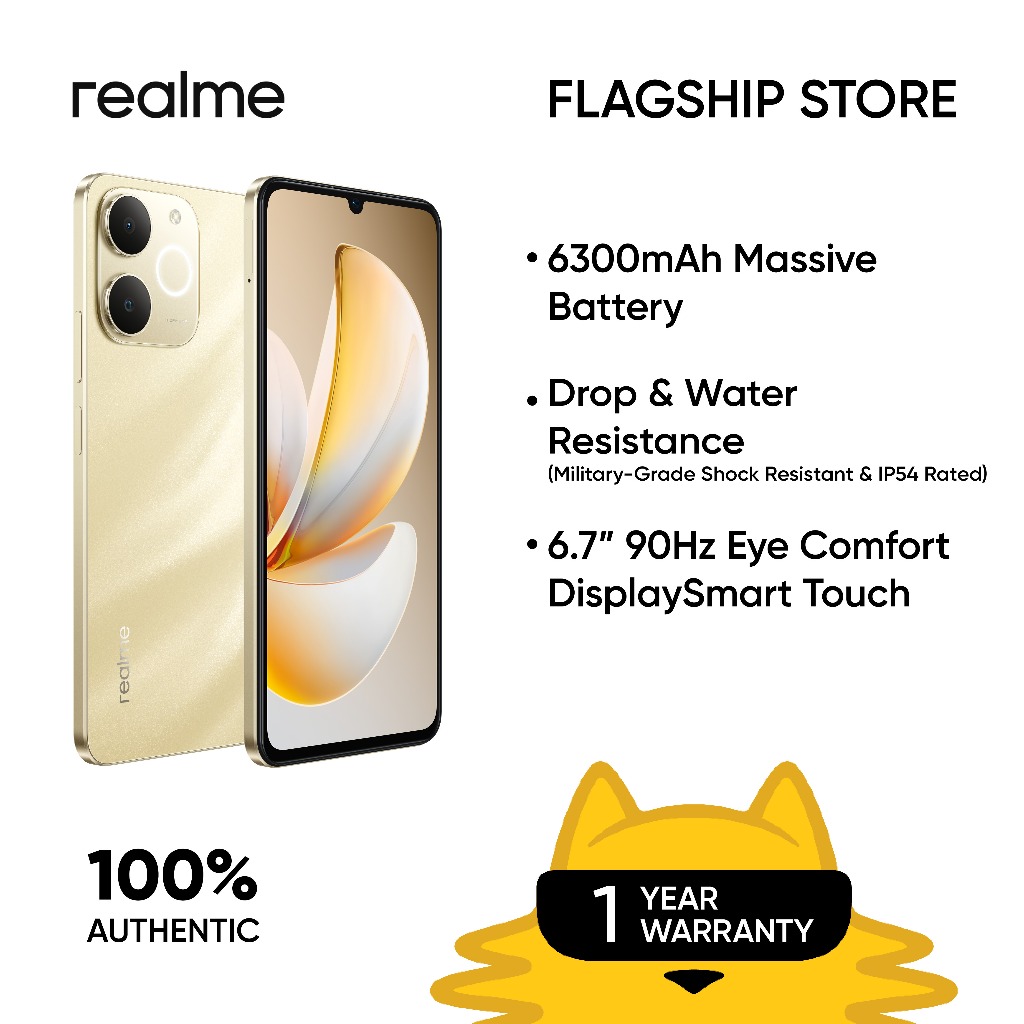 realme Note 70 (4GB + 64GB/4GB + 128GB) (6300mAh Massive Battery Drop & Water Resistance Smartphone) - Image 5
